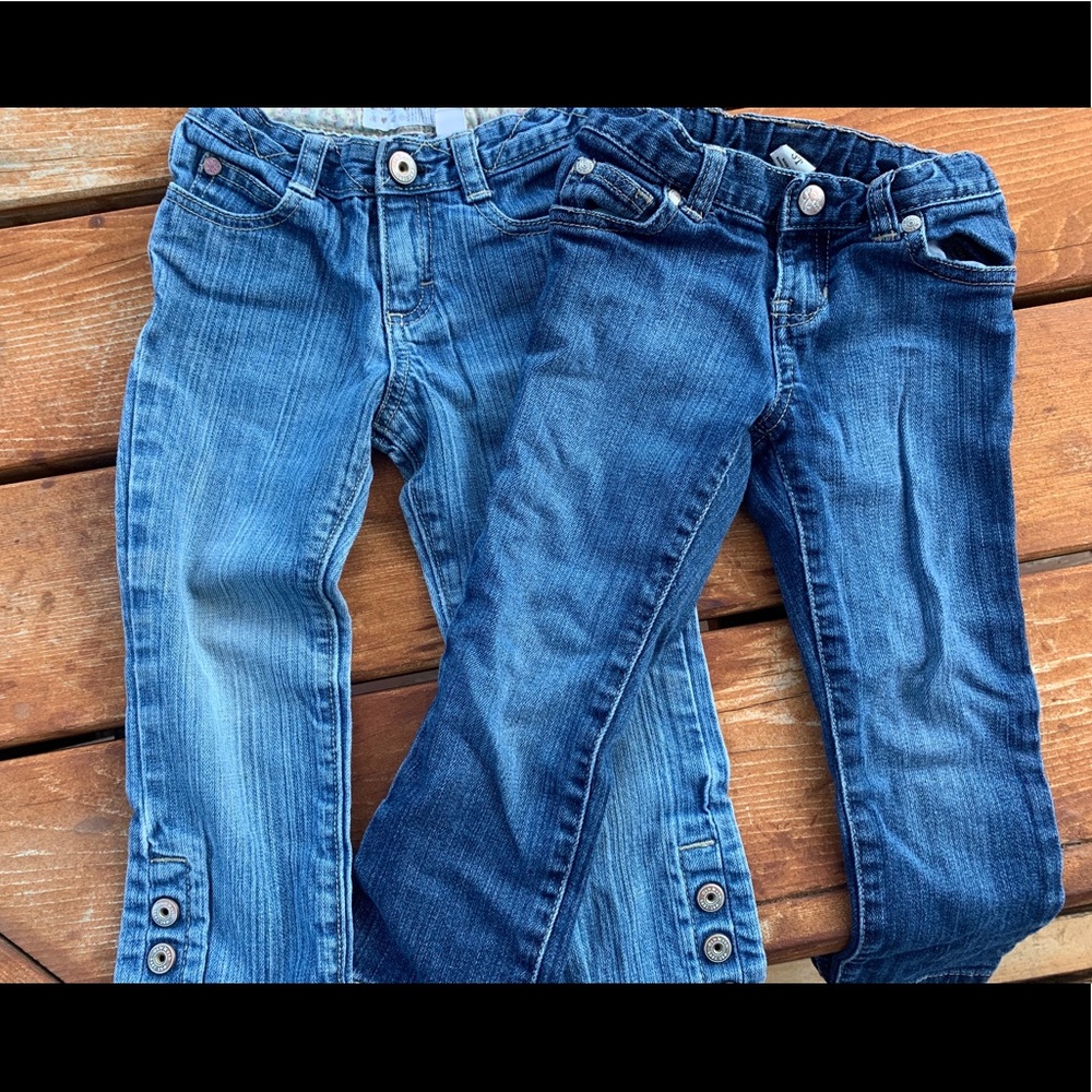 Bundle of (2) toddler jeans
